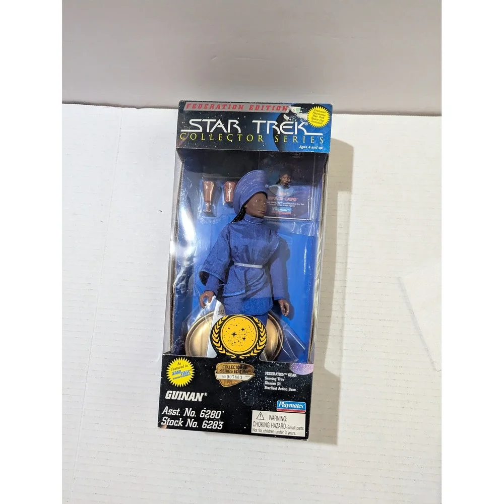 Star Trek Collector Series Guinan Federation Edition 9 Inch Figure 6283 1995‎